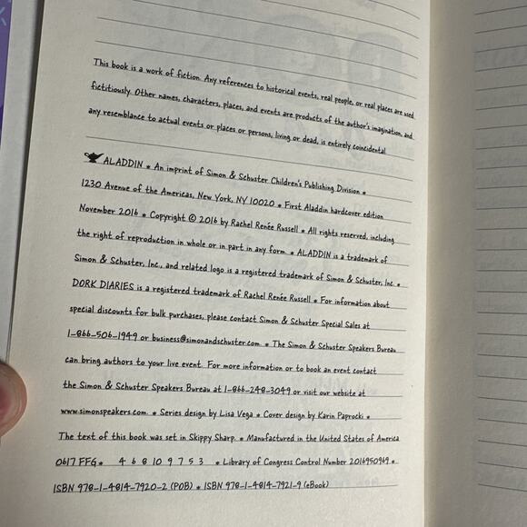 Dork Diaries 11: Tales from a Not-So-Friendly Fr- 1481479202, hardcover, Russell - Picture 7 of 7